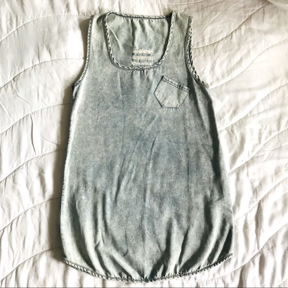 Handpicked Bohemian Vintage Denim Artist Dress